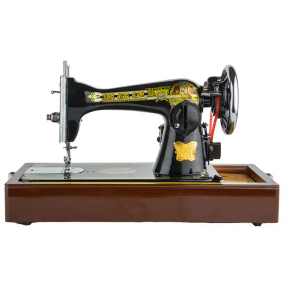 Mesin jahit lengkap bisa manual dan mesin