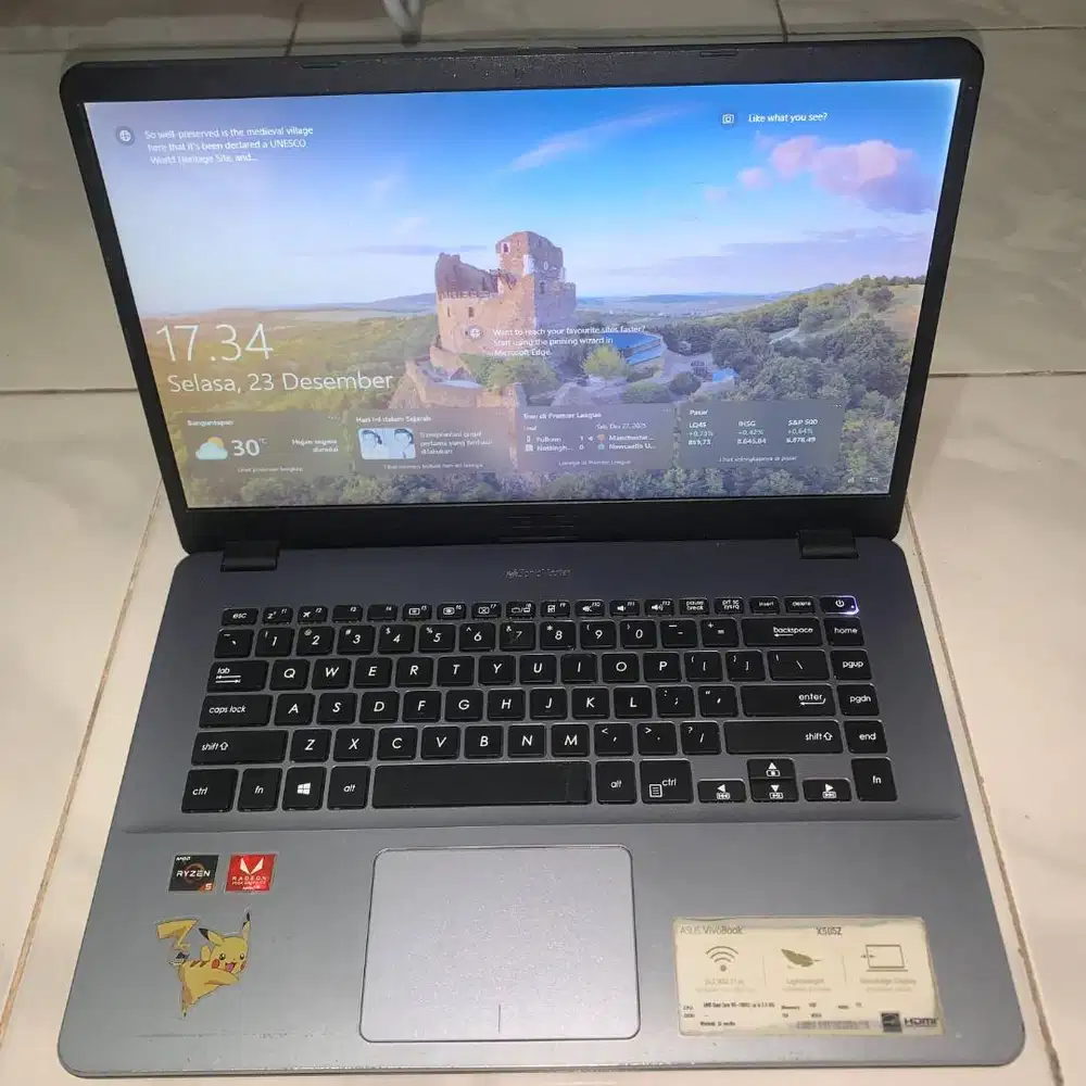 JUAL CEPAT LAPTOP ASUS X505Z NEGOOO