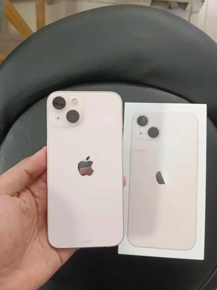 Iphone 13 128gb pink resmi ibox second