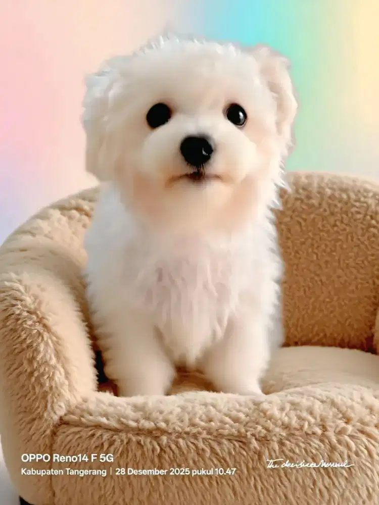 Tiny Male Poodle 4 months old