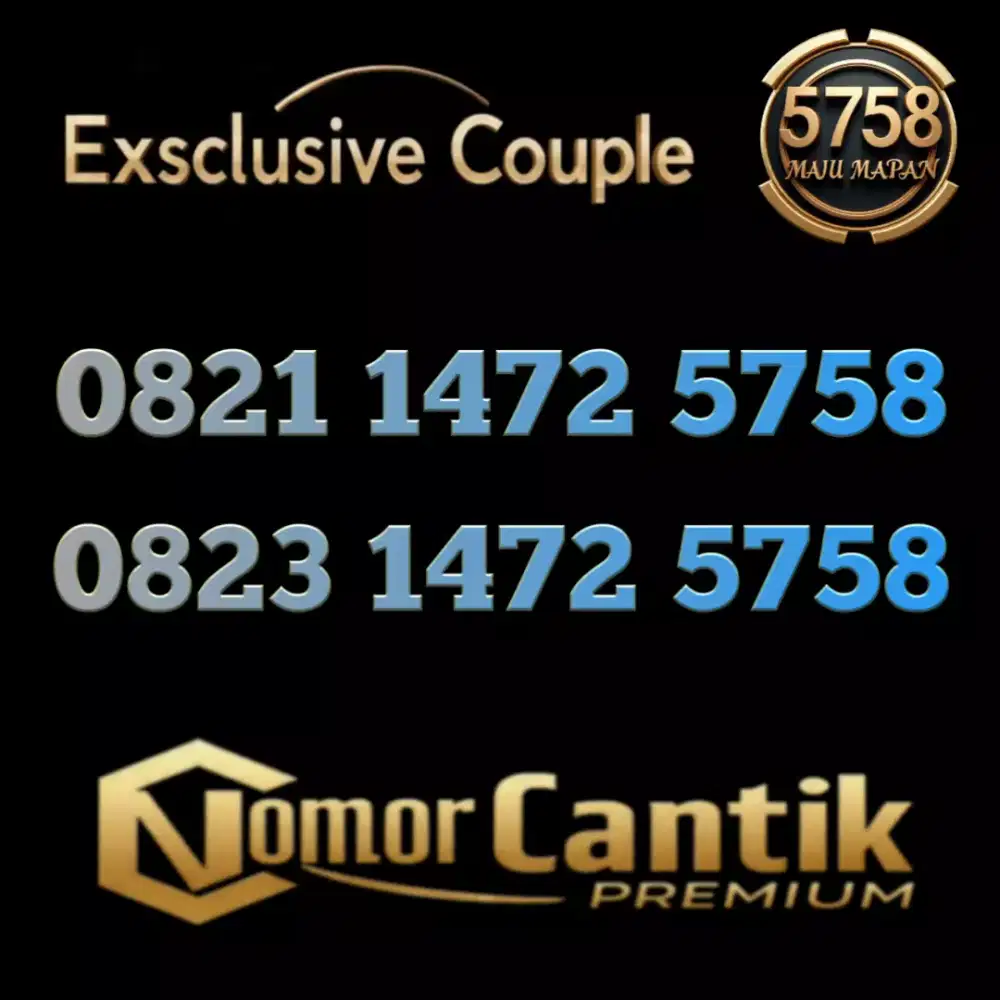 Perdana Cantik Premium Exsclusive Couple Telkomsel Spesial Hoki 5758