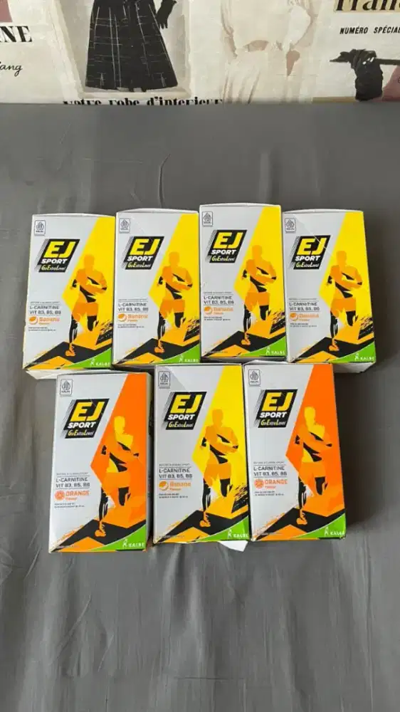 Ej Sport Energy Gel isi 5 per box