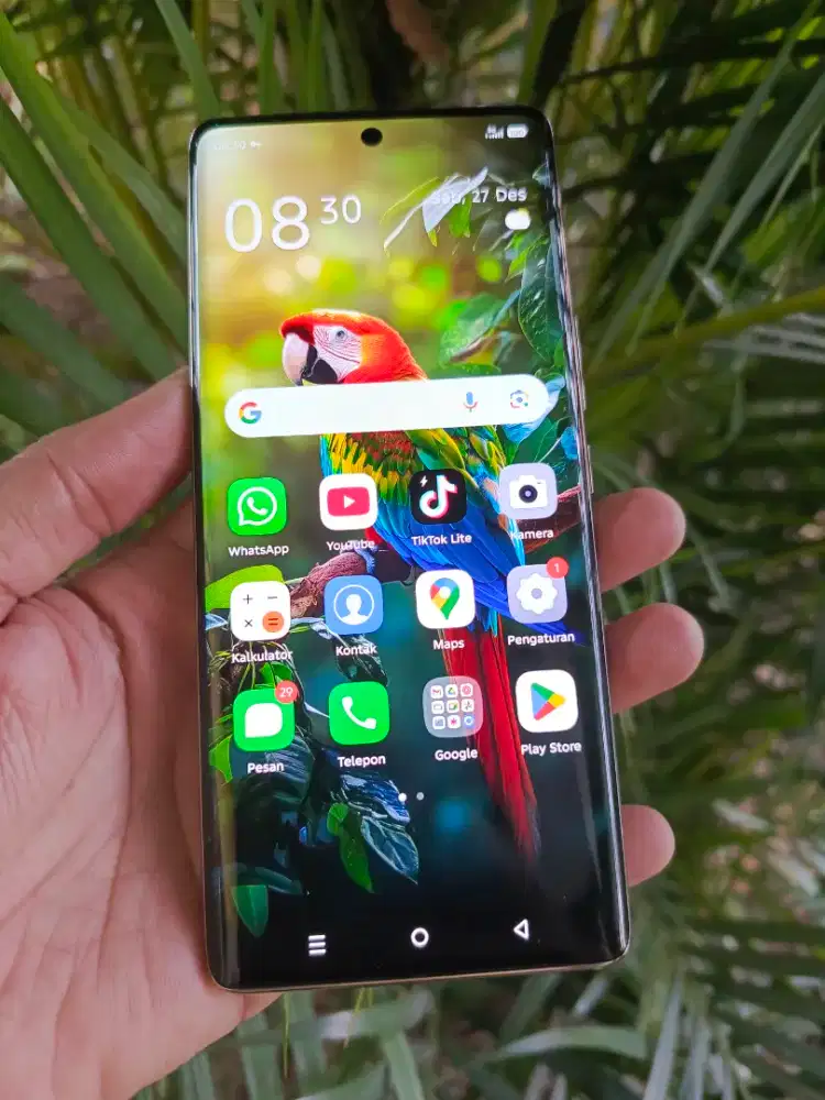 Infinix NOTE 40 PRO 5G Ram 8+5/256 layar retak sehelai Rambut