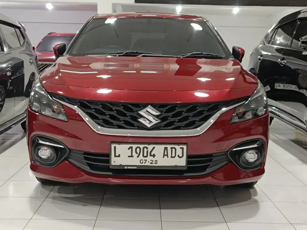 Km15rb new Baleno hatchback merah 1.5 matic/automatic 2023 surabaya
