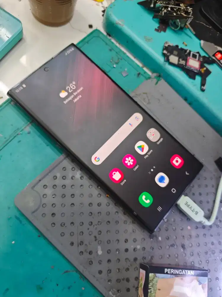 Dibeli samsung seri S,NOTE&FOLD lcd pecah