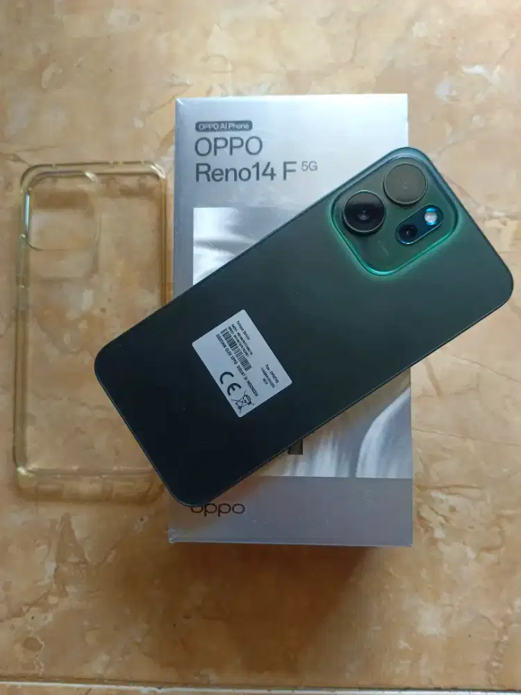 Jual Oppo Reno 14f 5G ram8/256 kondisi mulus like new lengkap
Bisa tt