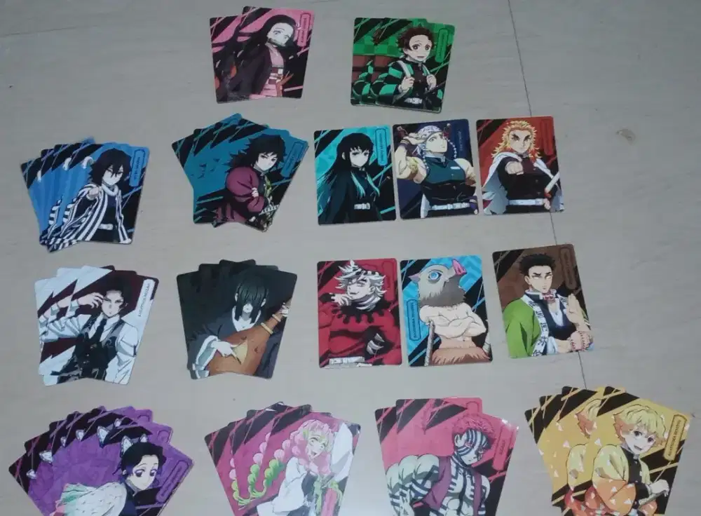 Kartu/Photocard Demon Slayer x Family Mart