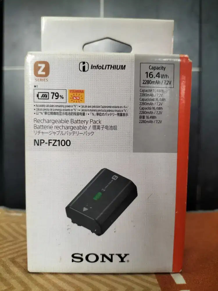 Baterai Kamera Sony NP-FZ100 Original Belum Pernah dipake