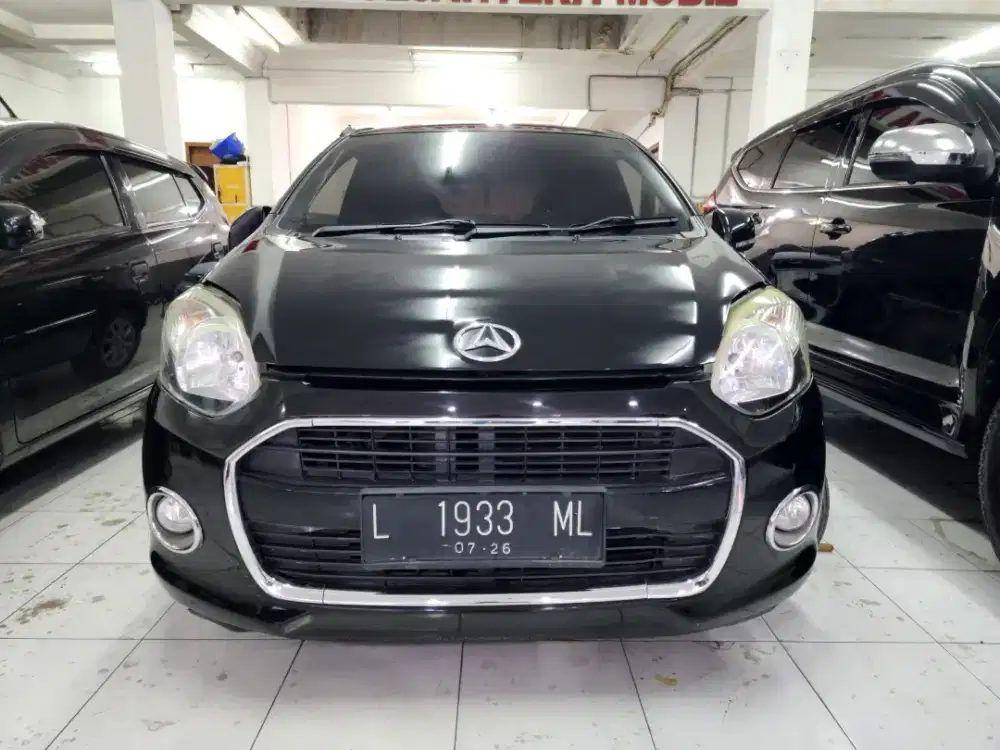 Bisa TT Ayla X manual 1.0 hitam 2016 surabaya full orisinil