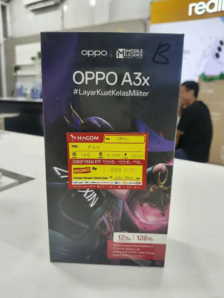 PROMO CASHBACK OPPO A3X RAM 12