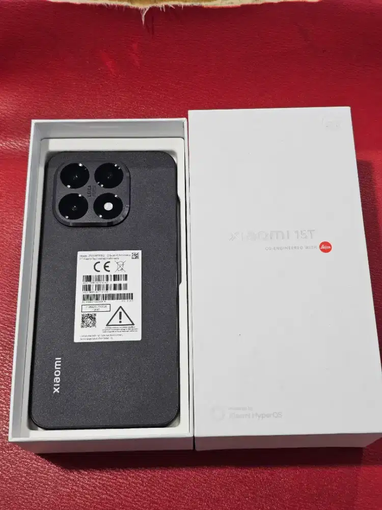 Xiaomi 15t 12/512 open box super like new fulset ori