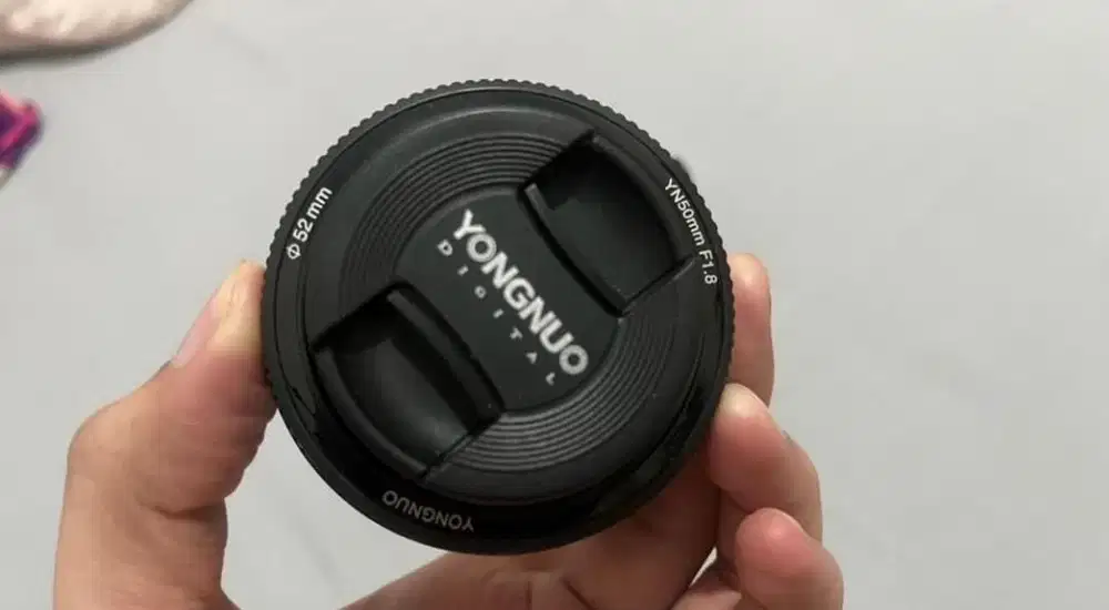 LENSA FIX YN YONGNUO 50MM F1.8 LENSA BOKEH CANON