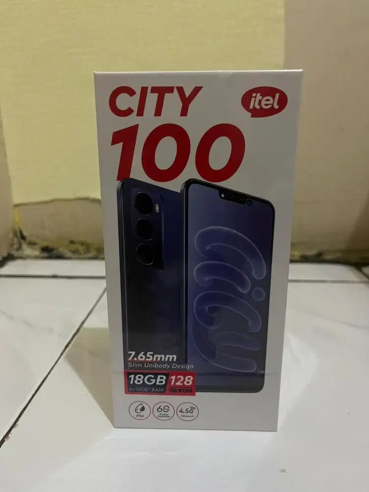 ITEL CITY 100 8/128GB BLUE SEGEL NEW
