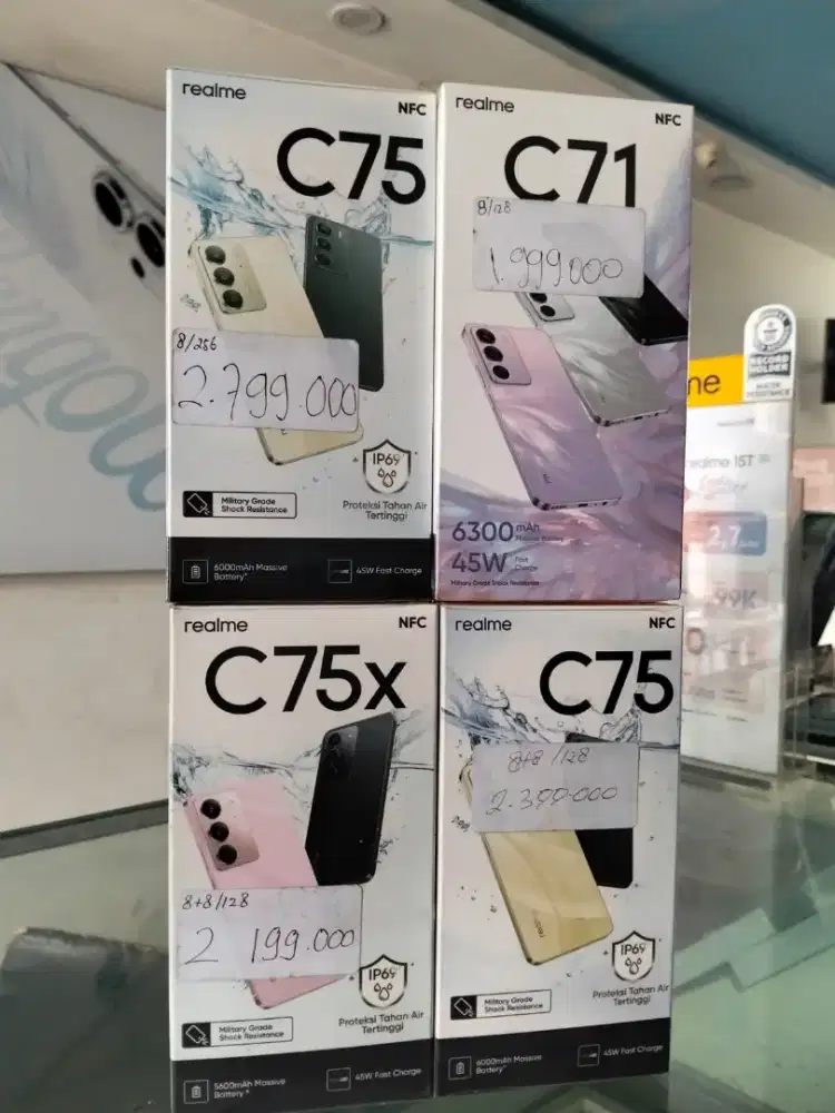 READY REALME C75 SERIES