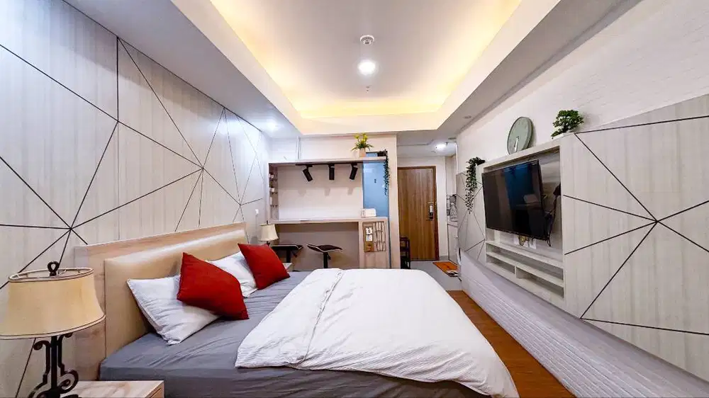 Disewakan Apartemen Skandinavia Studio Fully Furnished Hadap Danau