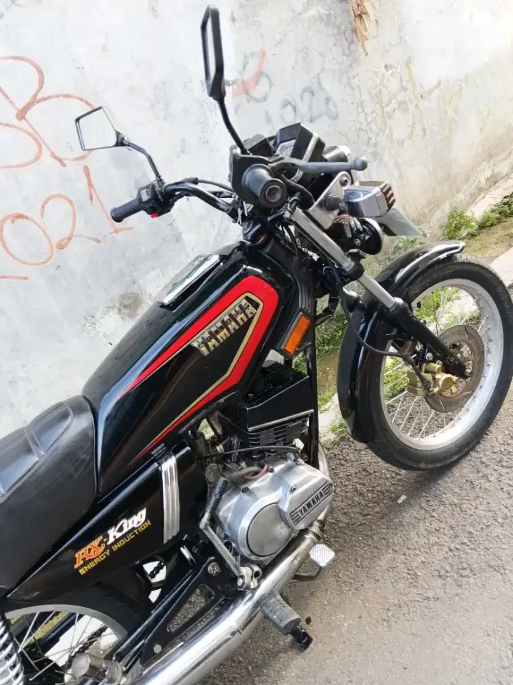 Yamaha rx king  1986 cobra  hitam  jos om