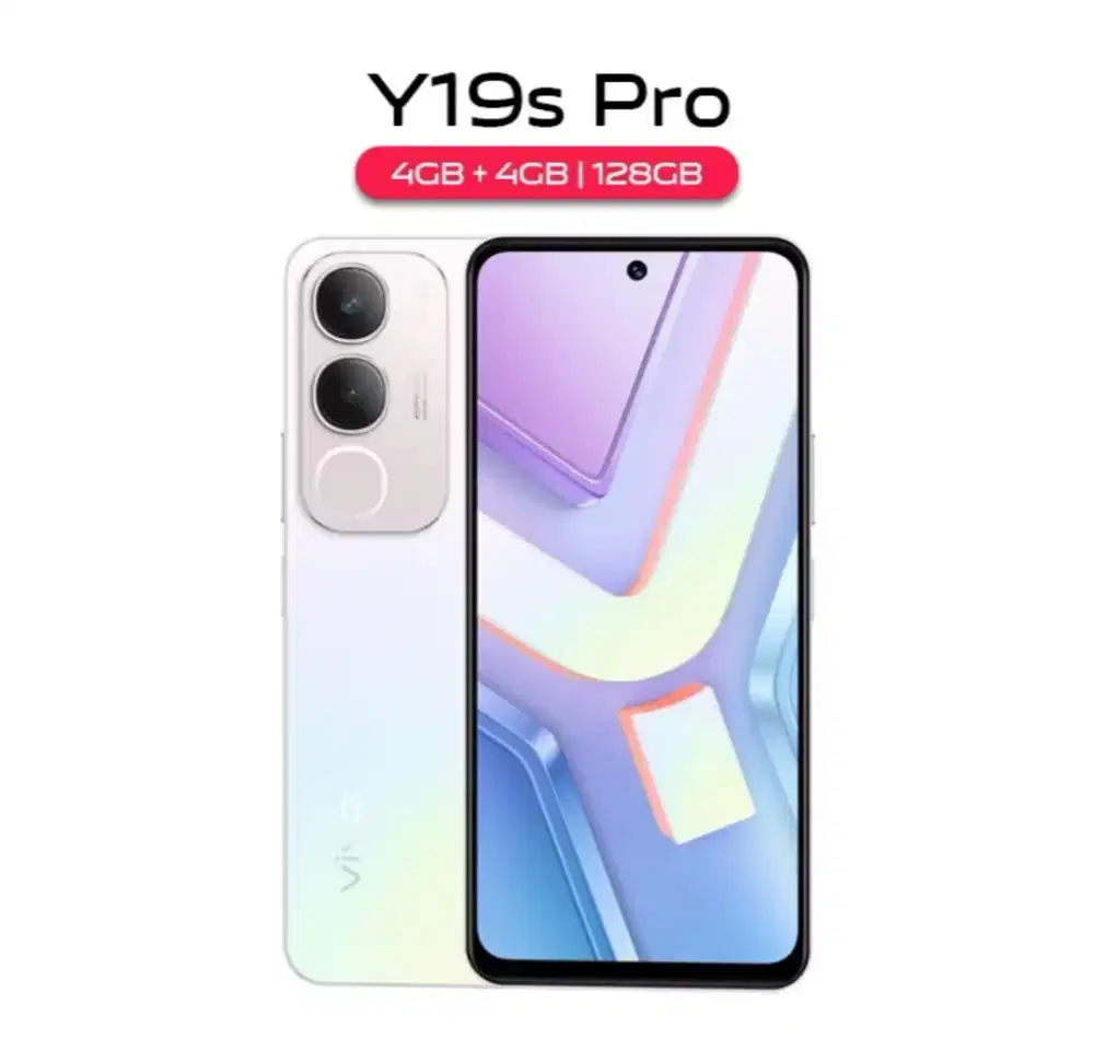 HP VIVO Y19S PRO RAM 4+4 / 128 GB SILVER