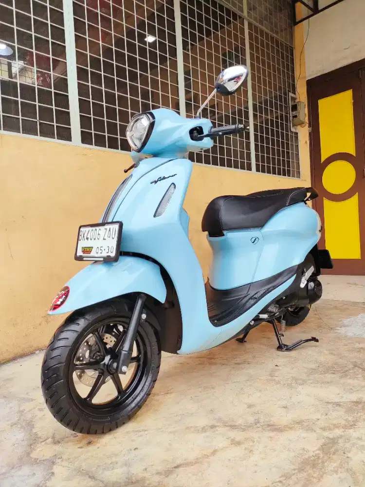 Yamaha Filano / Filano 125 Hybrid 2025, Blue Premium Metalic, Mulus.