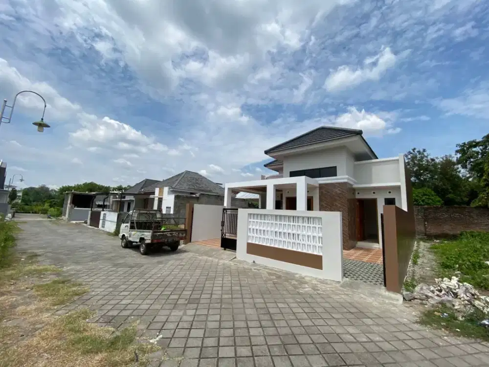 Rumah Minimalis Modern Akses Mudah Dekat Stadion Maguwoharjo