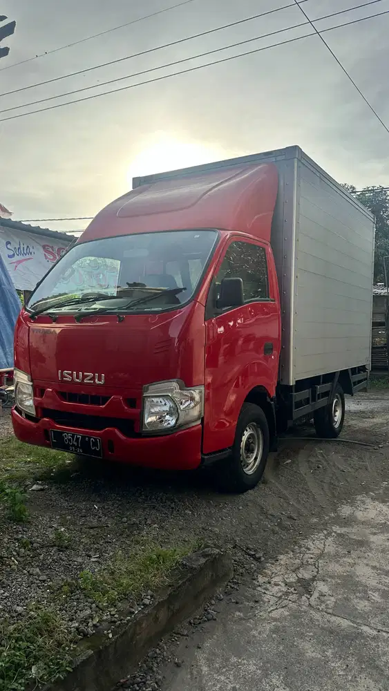 ISUZU TRAGA BOX JUMBO ALUMUNIUM TAHUN 2021