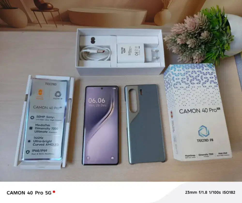 Tecno camon 40 pro 5g Ram 8/256