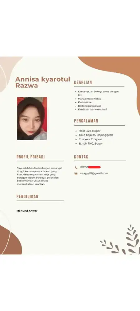 cari pekerjaan domilisi sekitar bojonggede, cibinong, citayam