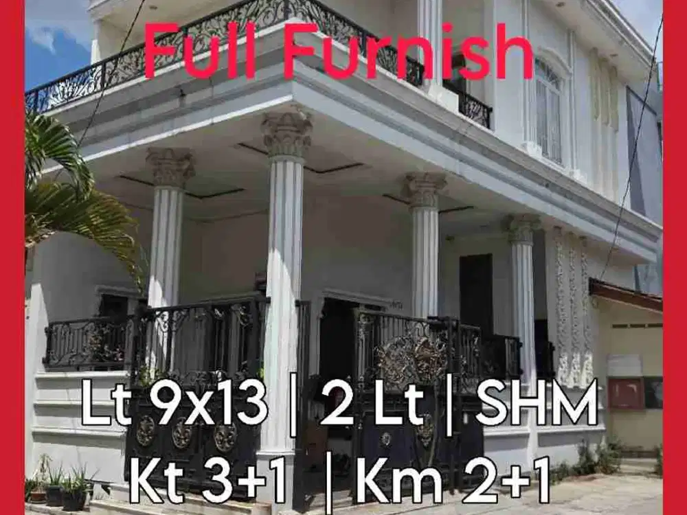 Wilson Rumah Murah Furnish uk 9x13 Di Poris Indah