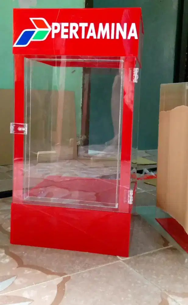 RAK DISPLAY SPBU - PERTAMINA