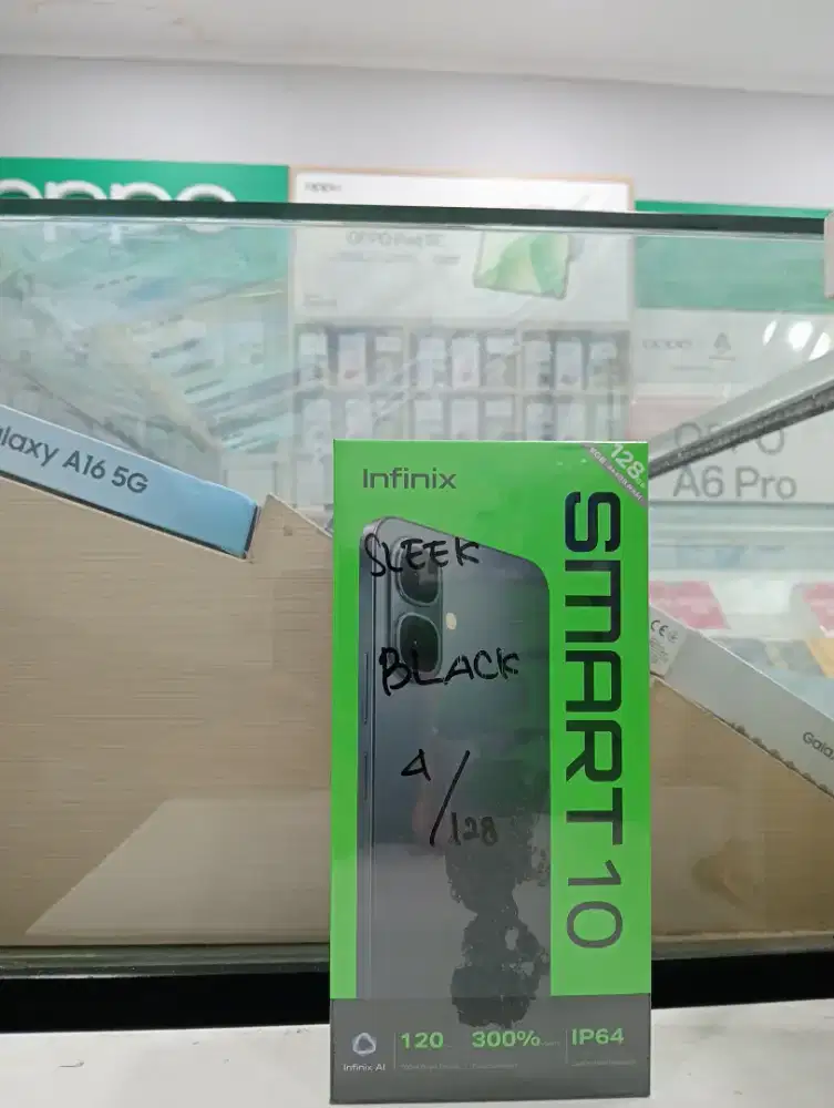 INFINIX SMART 10 4/128 NEW MURAH QR GADGET