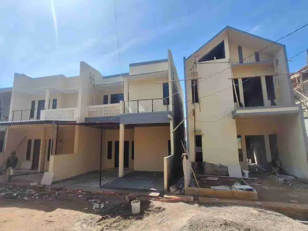 Rumah aesthetic modern 2 Lantai citayam, Harga promo akhir tahun ini 280 Juta Cash only, SHM