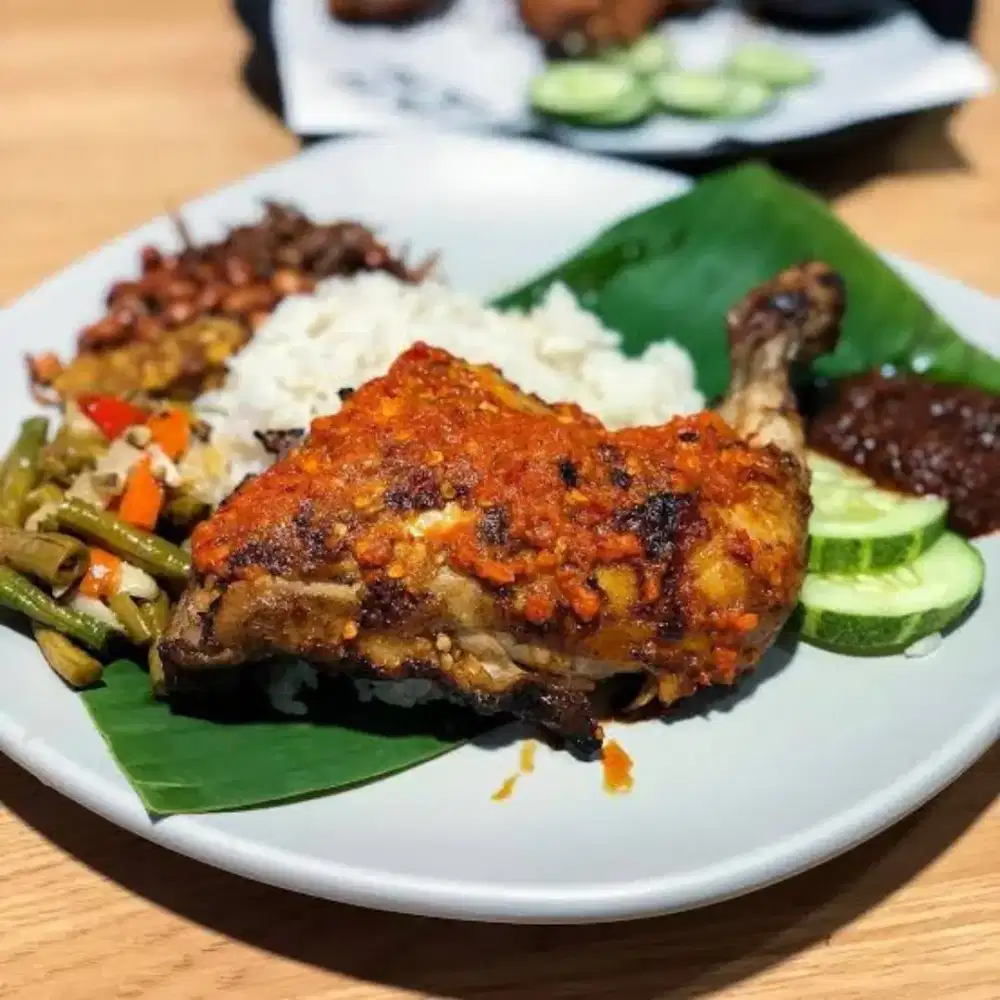 Reseller paket nasi ayam bakar/Taliwang/ geprek dll