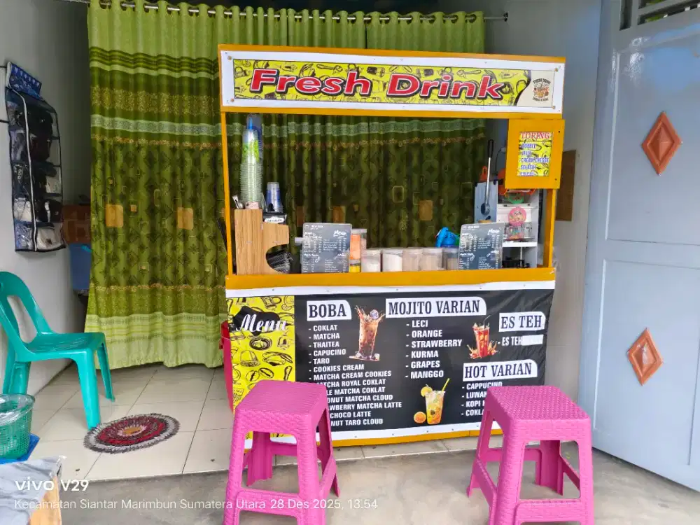 Jual 1 set perlengkapan usaha