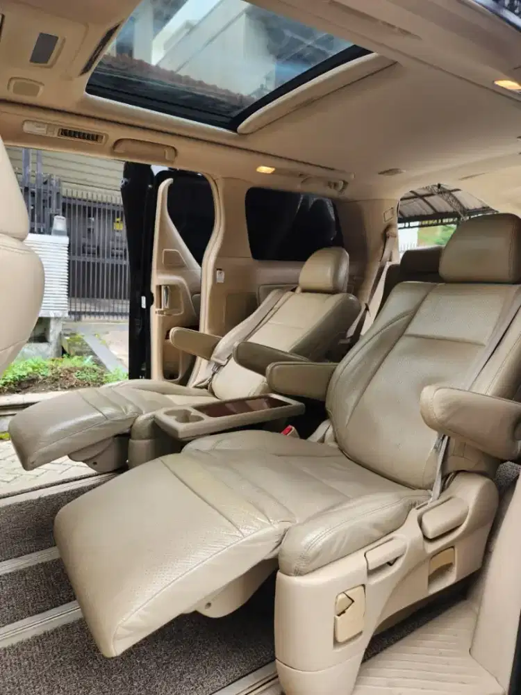 MURAH ALPHARD VELLFIRE 2010 HITAM TIPE TERTINGGI PREMIUM SOUND
