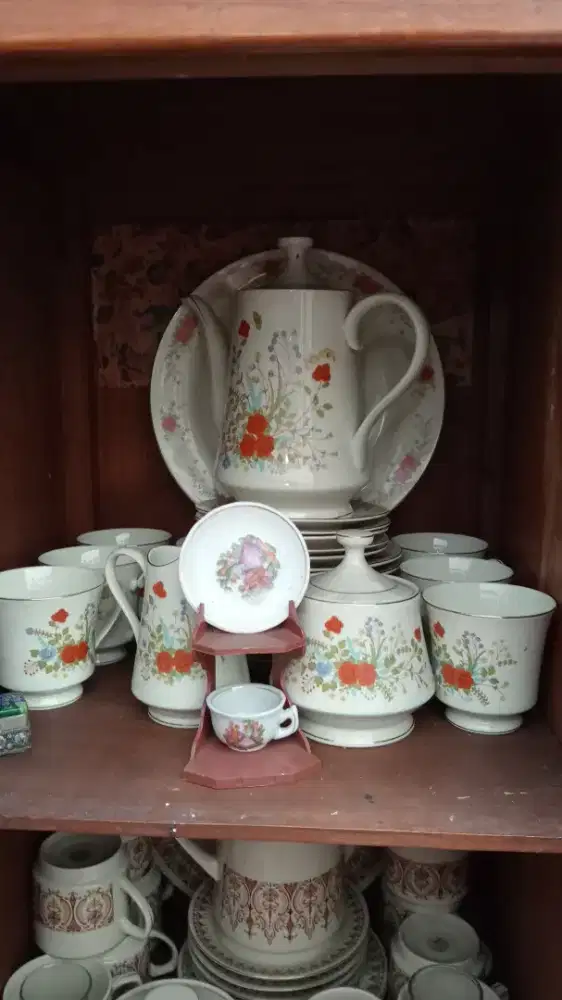 Tea pot set clasic jaman dulu