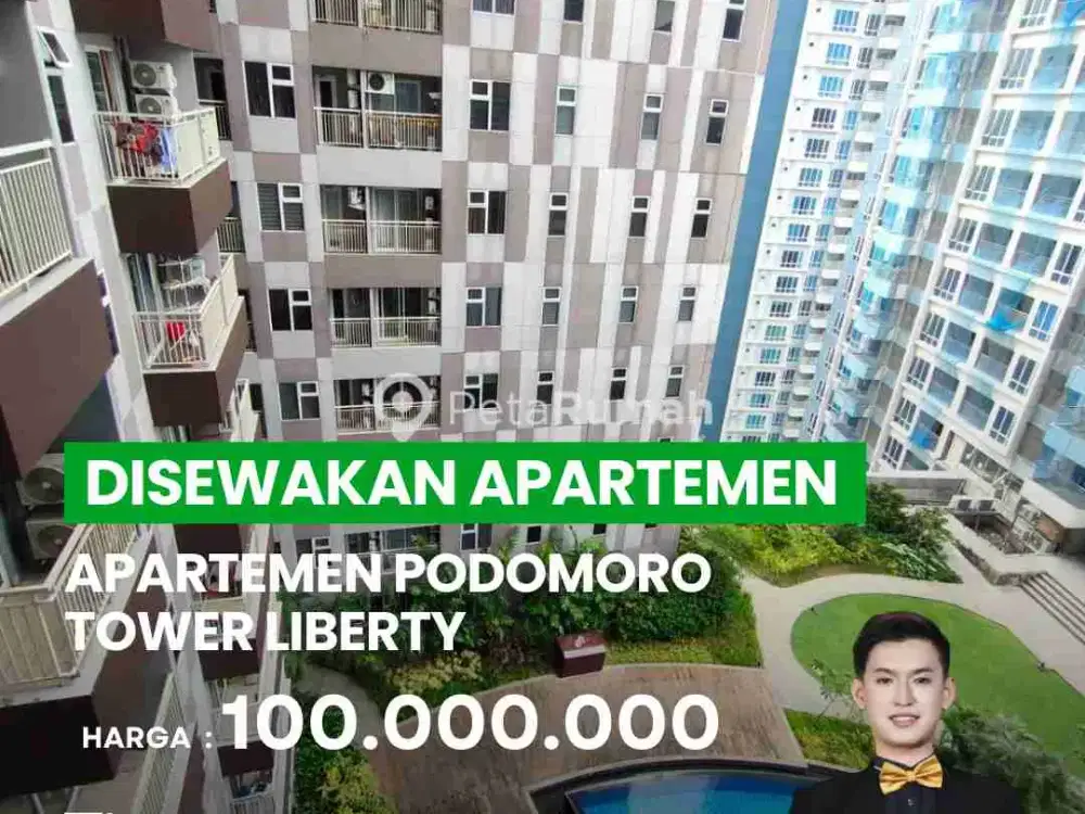 DISEWAKAN APARTEMEN PODOMORO TOWER LIBERTY FURNISHED