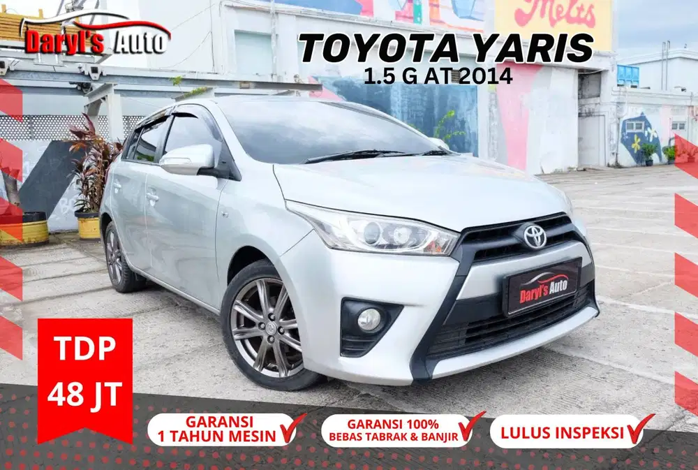 2014 Toyota Yaris 1.5 G AT tdp 48jt