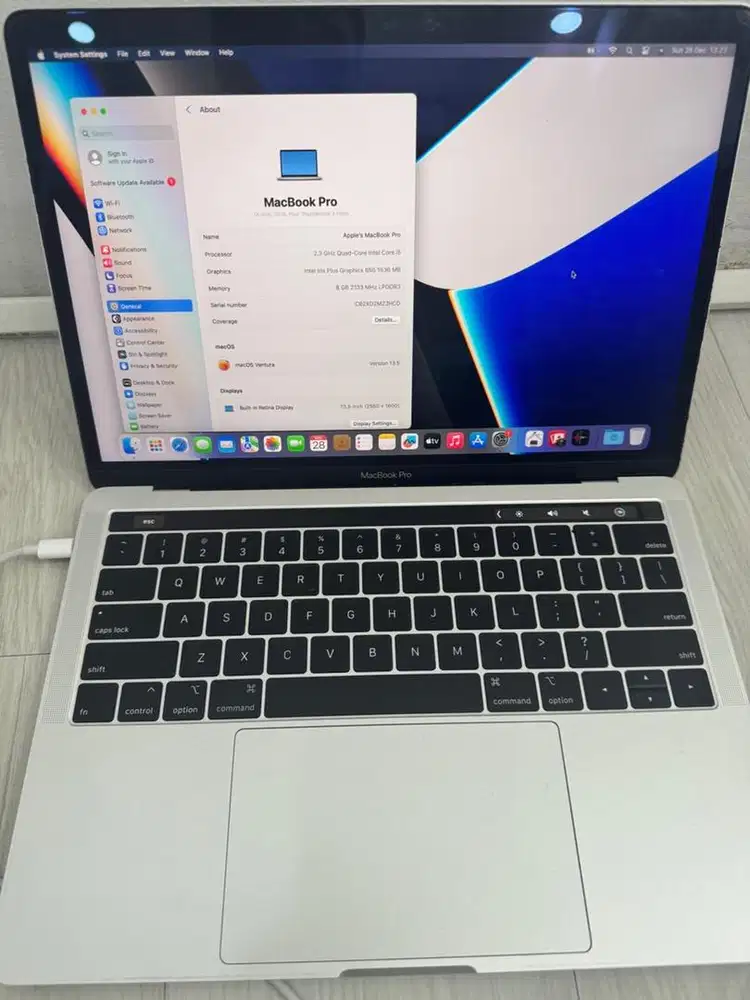 Macbook Pro 2018 Touchbar