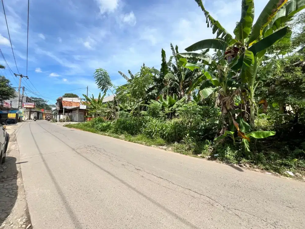 Kavling Dekat Grand Wisata Bekasi - Pinggir Jalan Cocok Gudang/Ruko/Workshop