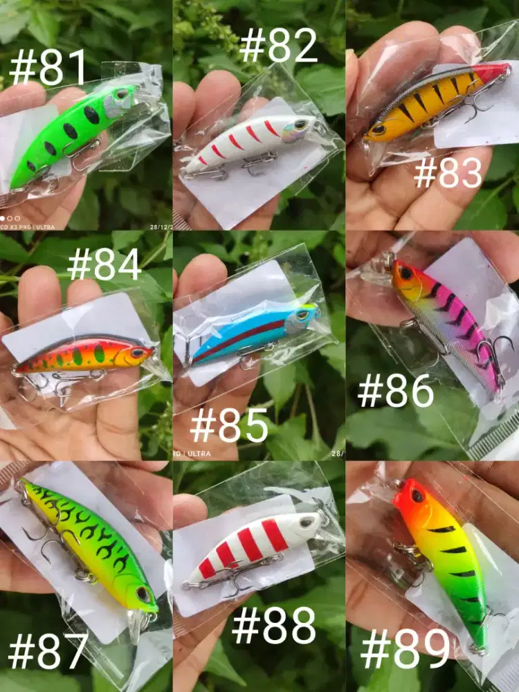Umpan Minnow lure casting Warna terbaik Harga Termurah