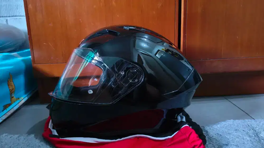 Helm SMK Stellar Hitam Full Face XL