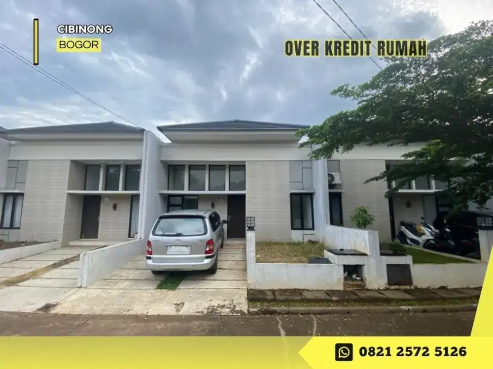 Jual Over Kredit Rumah LT98 dkt Stasiun 169JT di Jagorawi Golf Estate Bogor