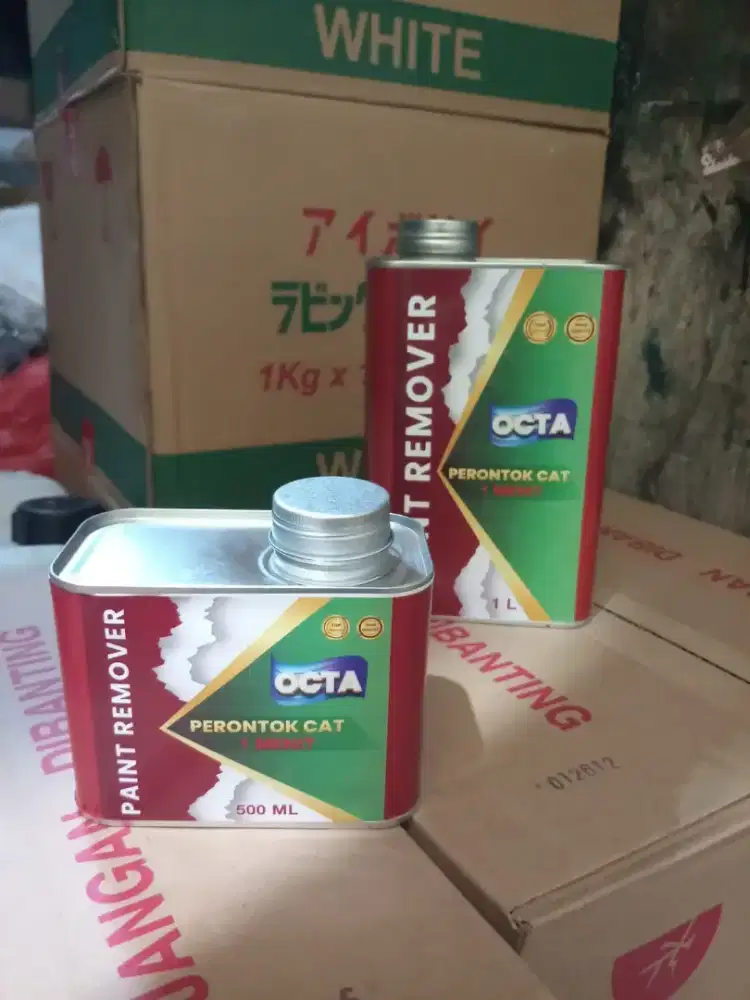 OCTA Paint Remover perontok cat instan 1menit - 250ml, 500ml,1liter.