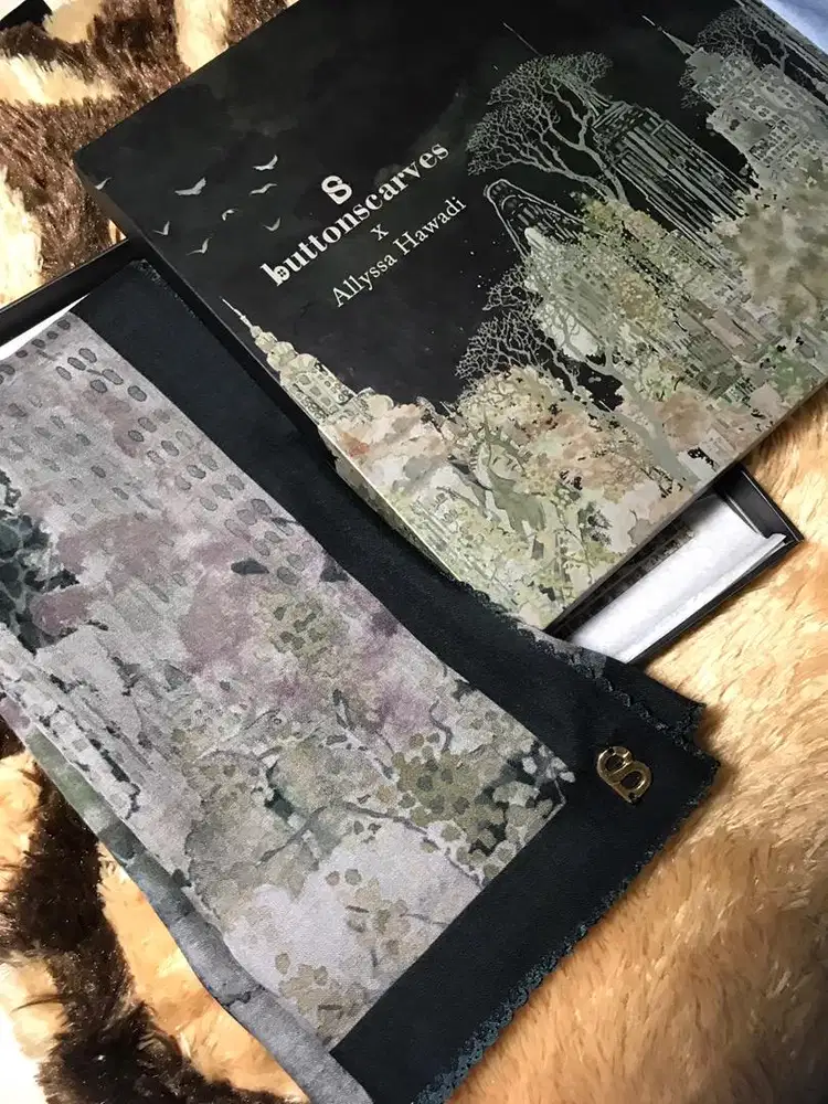 Preloved jilbab buttonscarves