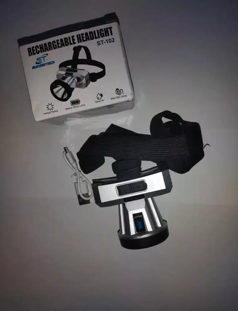 SENTER KEPALA II RECHARGEABLE HEADLIGHT