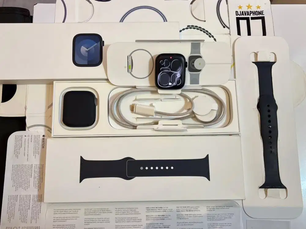 Apple Watch Series 9 45MM Midnight Aluminum GPS Ex Inter Resmi