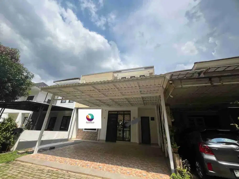 Dijual rumah 2 lantai rapi siap huni di kota wisata