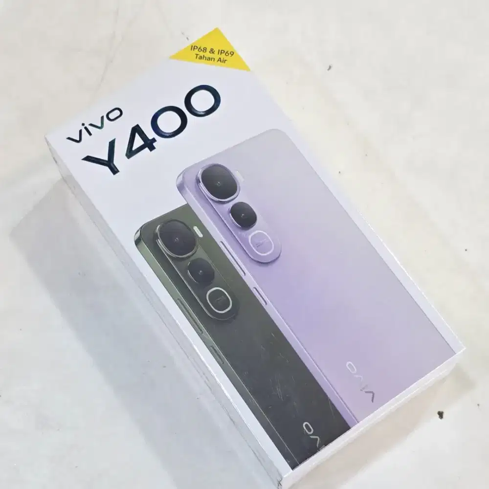 Vivo y400 tahan air