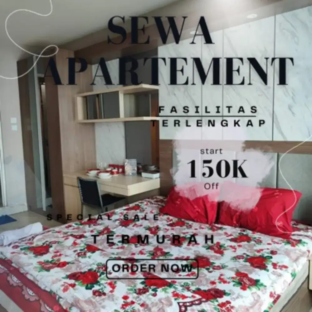 SEWA APARTEMEN LOFTVILLES CITY TANGERANG HARIAN/TRANSIT TERMURAH