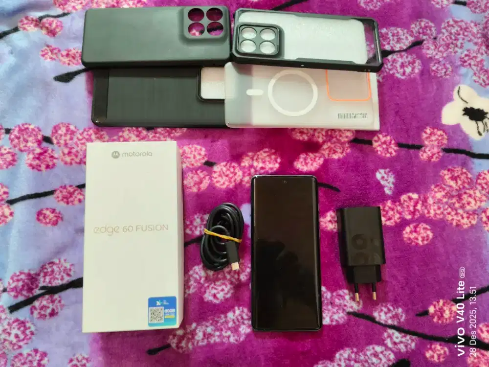 Motorola edge 60 edge 5Gfusion 12/256 gb lengkap