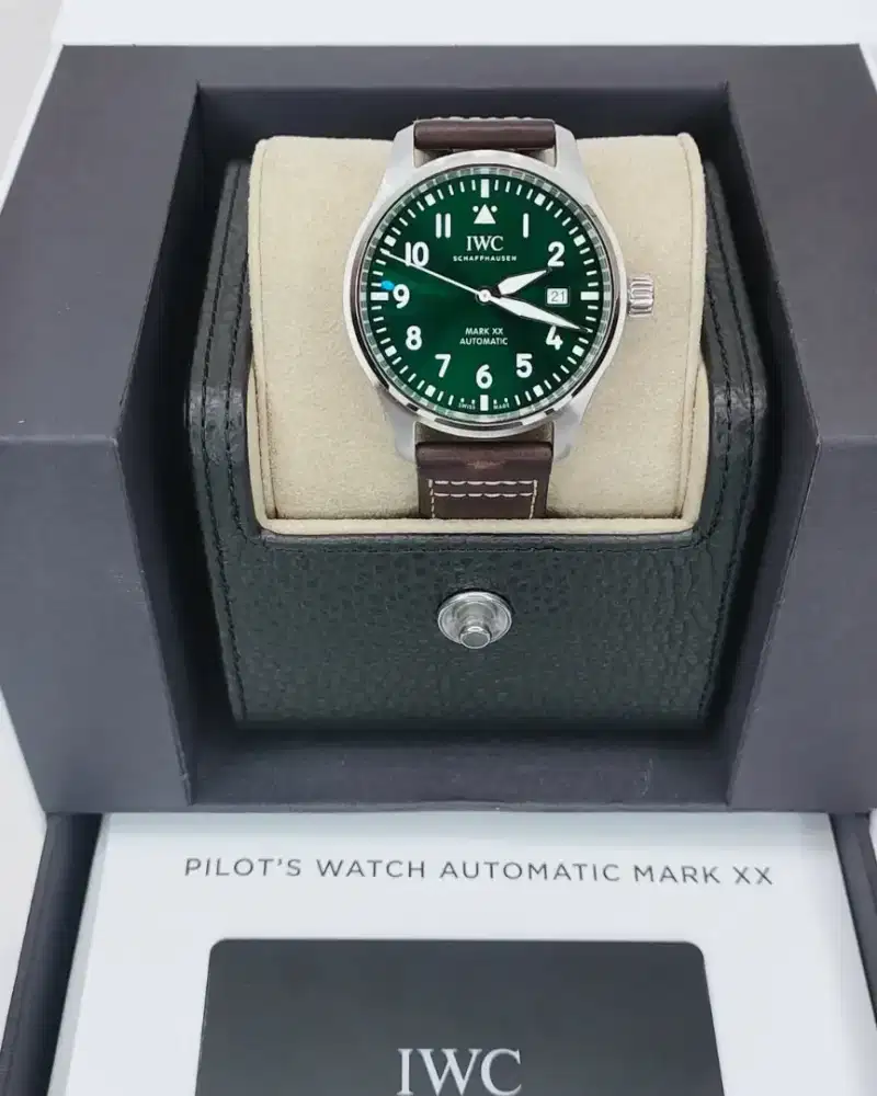 IWC Mark XX Green Dial